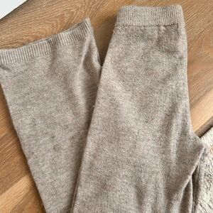 Cozy Tan Knit Pants